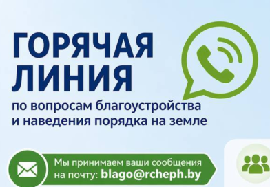 Горячая линия по вопросам благоустройства!