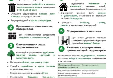 ПАМЯТКА ПО НАВЕДЕНИЮ ПОРЯДКА